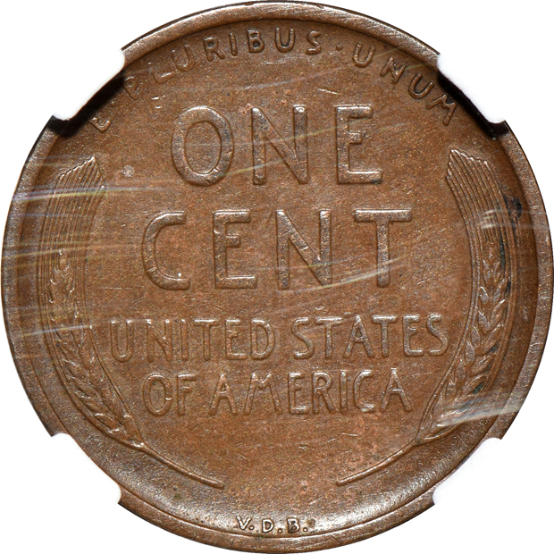 1909-S VDB Lincoln NGC XF-45 BN