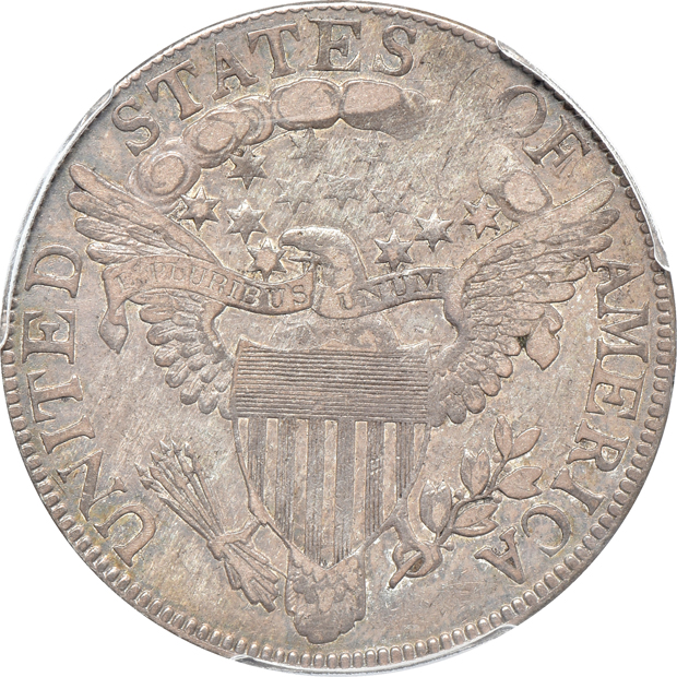 1806 Knob 6, Small Stars PCGS VF-30