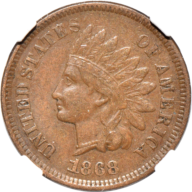 1868 XF-40 BN, 1869 VF-30 BN, and an 1870 XF-40 BN CAC, all NGC