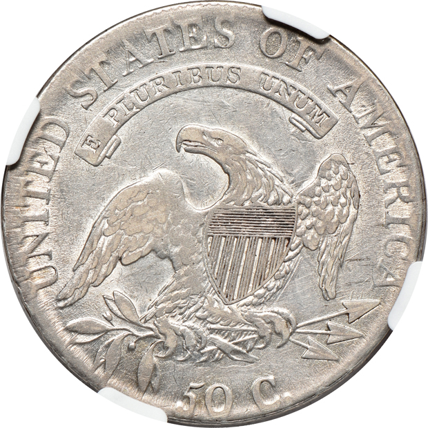 1809 Plain Edge O-115a VF details/cleaned, 1811 Small 8 O-111a XF details/cleaned, and an 1827 O-107 AU-53, all NGC
