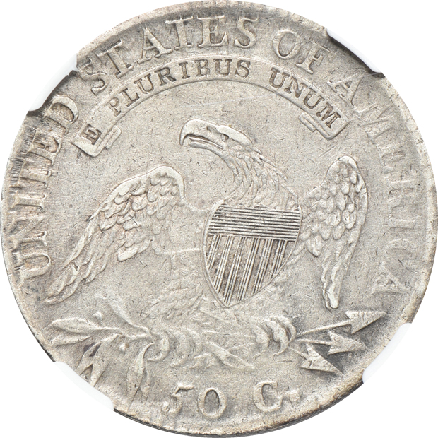 1811 Small 8 O-107 VF details/cleaned, 1813 O-109 XF details/cleaned, and an 1817/3 O-101a VF details/cleaned, all NGC