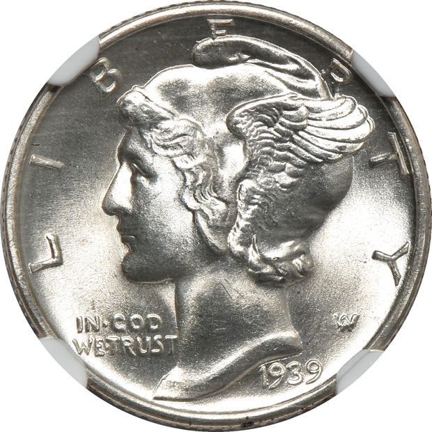 Six certified dimes