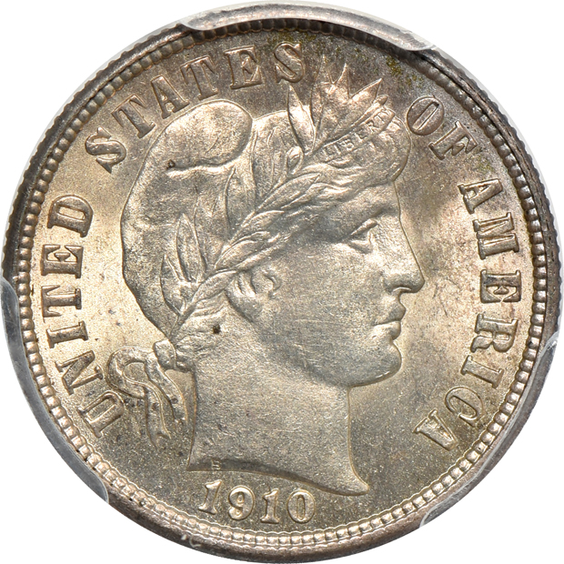 Six certified dimes