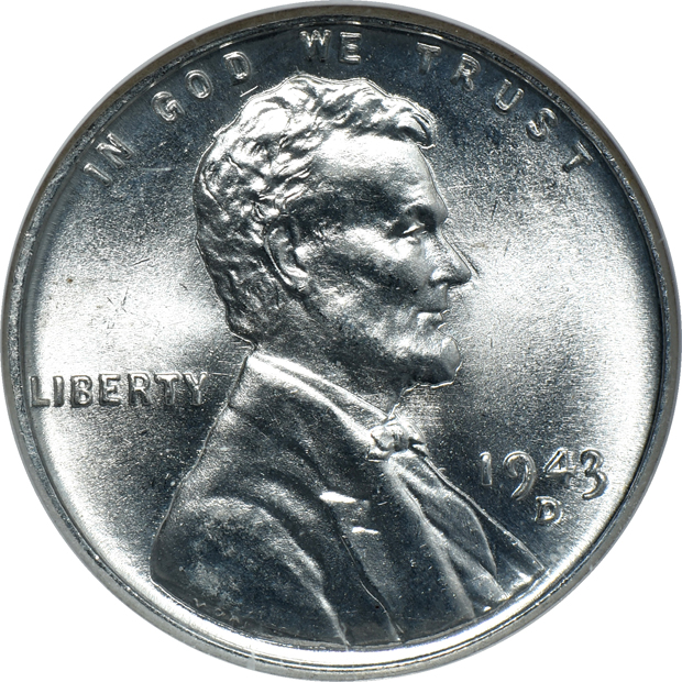 Four certified Lincoln Wheat cents