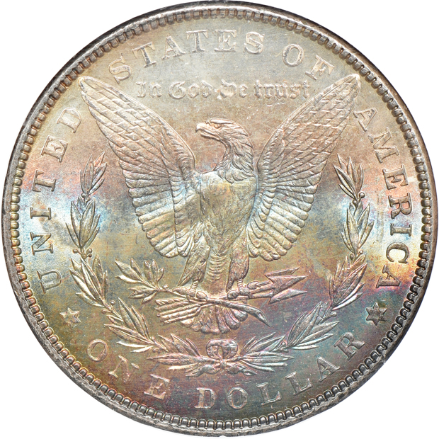 1880-S MS-66 Star, and an 1886 MS-64 Star, both NGC