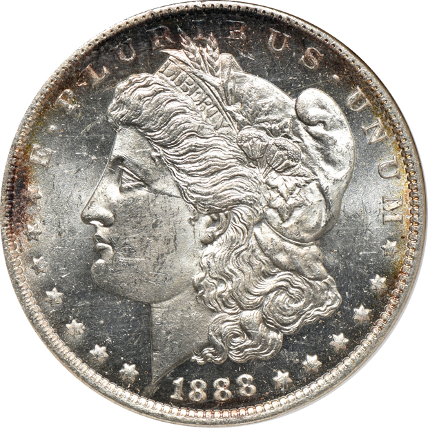 1884-CC MS-64 PL CAC, 1888-O MS-63 PL CAC, and an 1897 MS-63 PL, all NGC