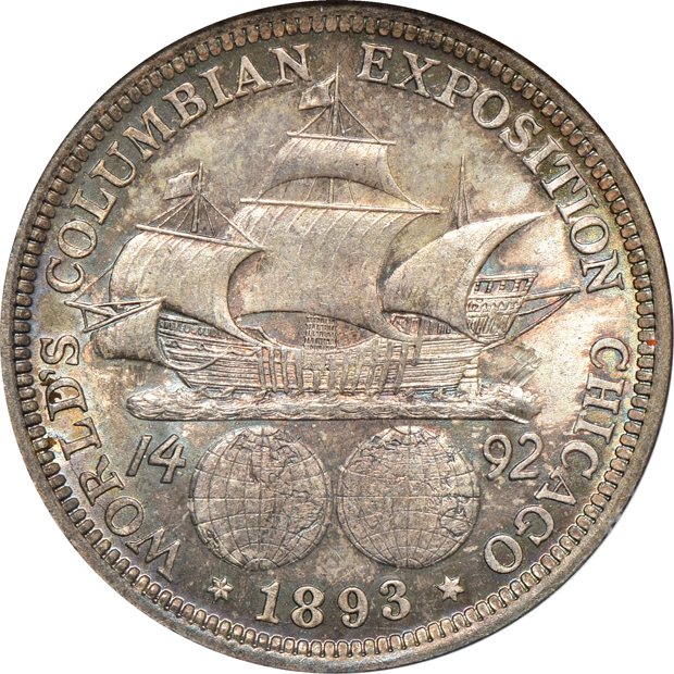 Five NGC certified silver commemorative half-dollars