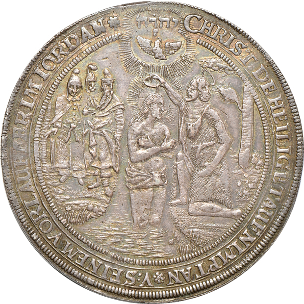 Germany - ND(1560) Hamburg Double Show thaler