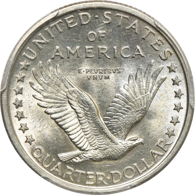 1893 Isabella quarter MS-63, and a 1917 Type 1 Standing Liberty quarter MS-64FH, both PCGS