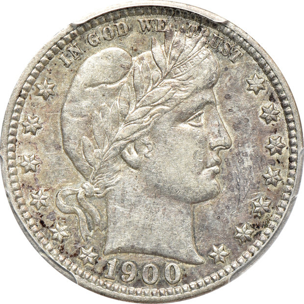 1894-S AU-55, 1900-S AU-53, and a 1909-S AU-50, all PCGS