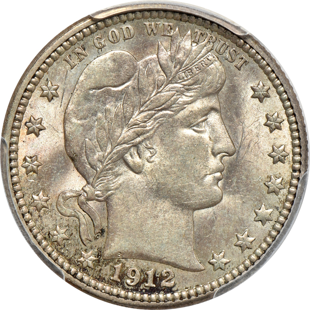 1895-O AU-55, 1903-O AU-58, and a 1912 AU-58, all PCGS CAC