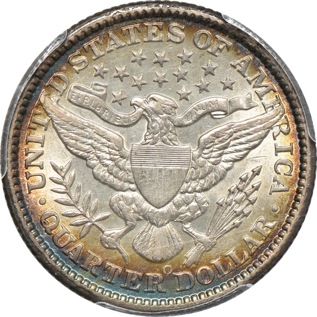 1892-S AU-55, 1899-O AU-55, and a 1915-D MS-62, all PCGS