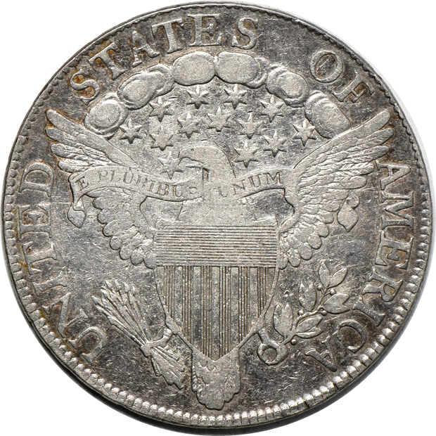 1806 Pointed 6, No Stem XF details/as described