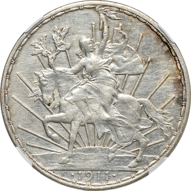 Multiple - Ten certified World coins