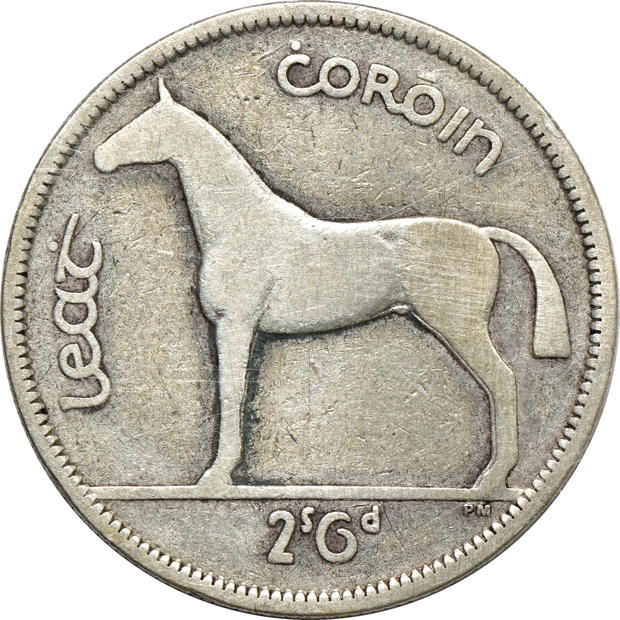 Ireland - Twenty 1943 1/2 crowns