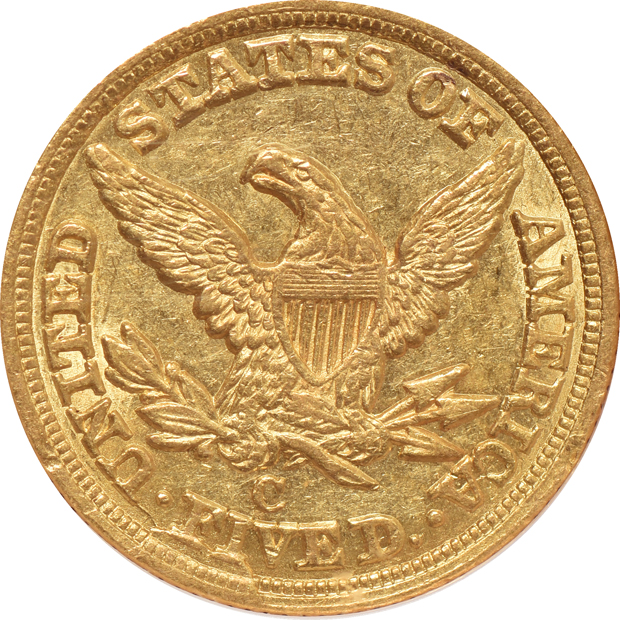 1850-C NGC AU-58