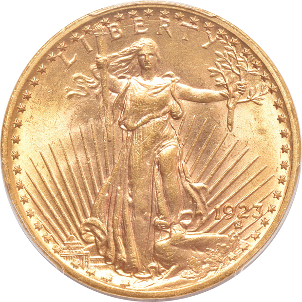 1922 and 1923, both PCGS MS-63