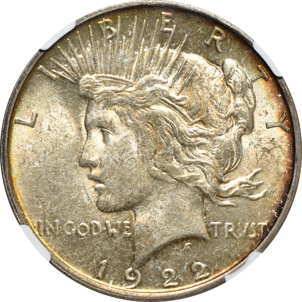 Thirteen U.S. coins certified by NGC