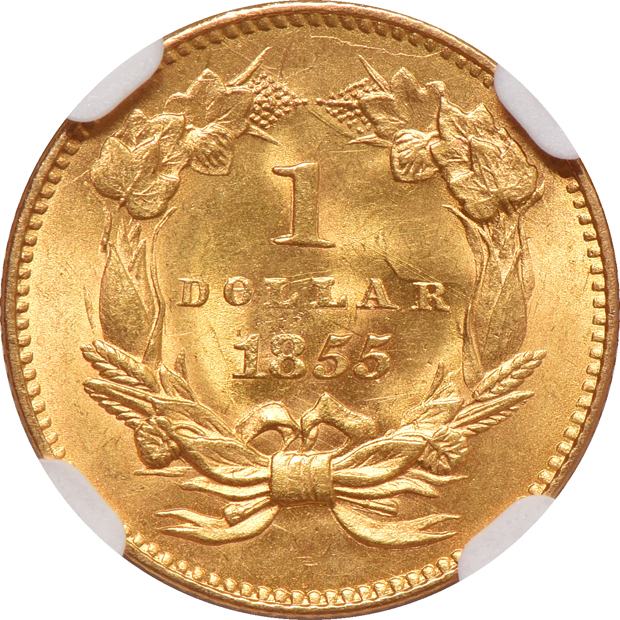 1855 NGC MS-64+