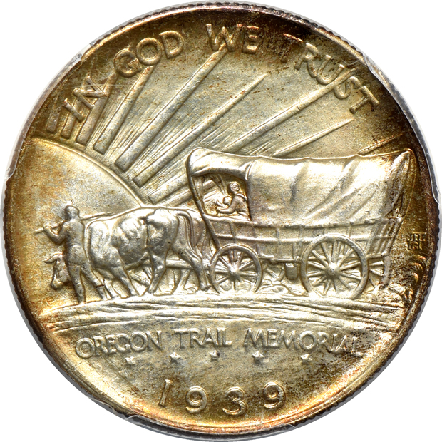 1939-S Oregon PCGS MS-67 CAC