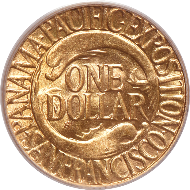 1915-S Panama-Pacific PCGS MS-64
