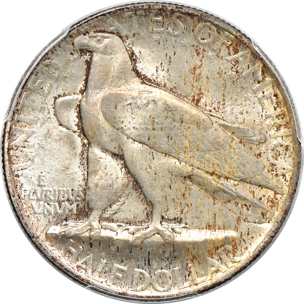 1935 Connecticut MS-65 CAC, and a 1939-S Oregon MS-64, both PCGS
