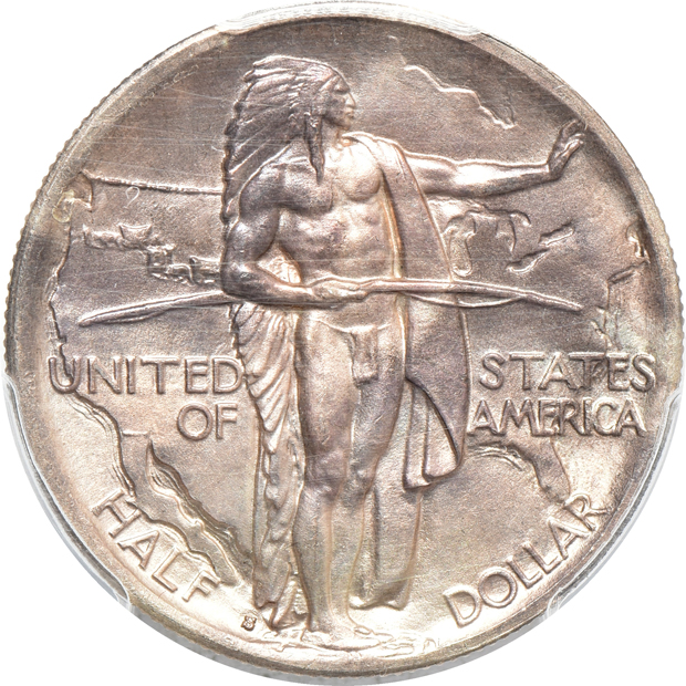 1935 Connecticut MS-65 CAC, and a 1939-S Oregon MS-64, both PCGS