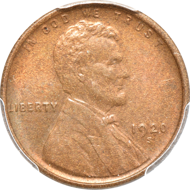 Four PCGS certified Lincoln Wheat cents