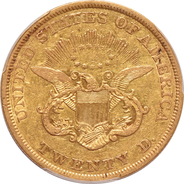 1850 PCGS XF-40