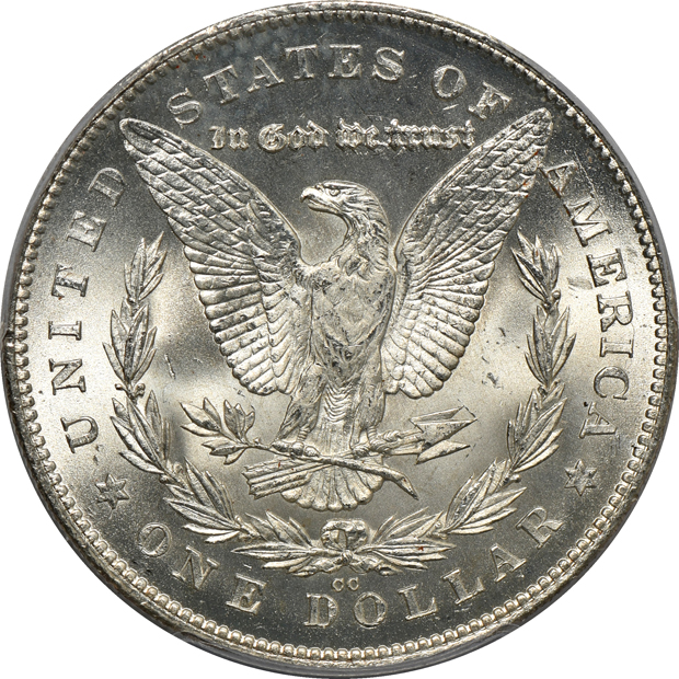 1880/79-CC Reverse of 1878 PCGS MS-63 CAC