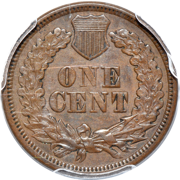 1864 L On Ribbon AU-58, and an 1869/69 (not on holder) XF-45, both PCGS
