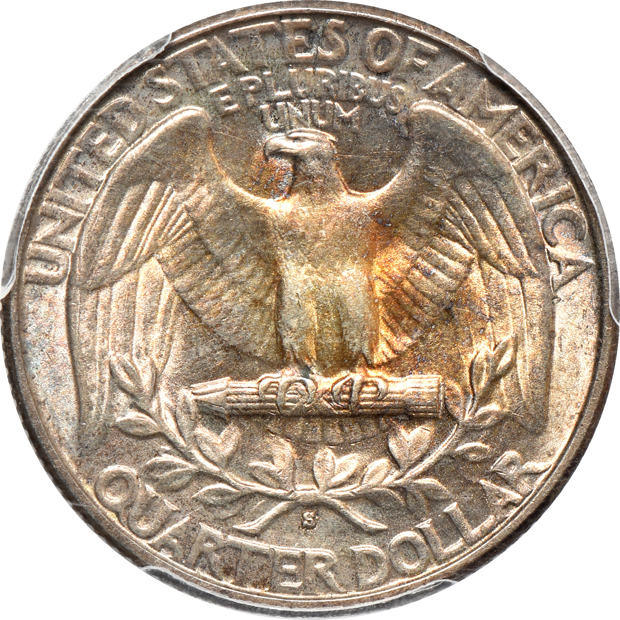 1932-S AU-58, and a 1936-D MS-63, both PCGS