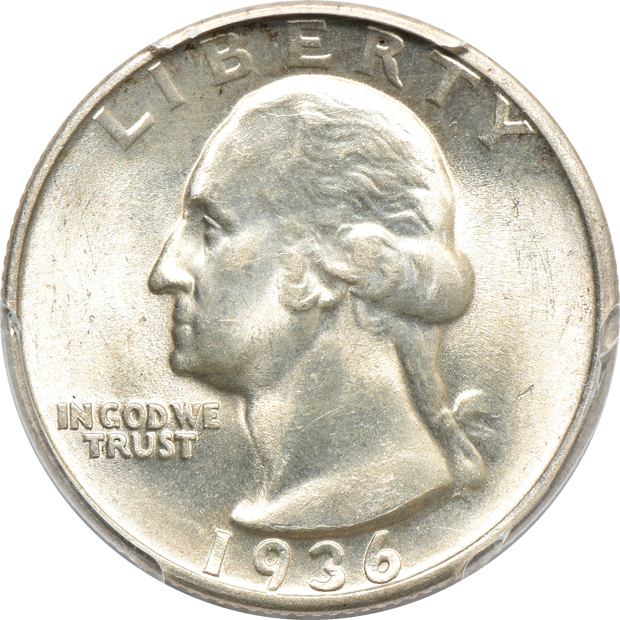 1932-S AU-58, and a 1936-D MS-63, both PCGS