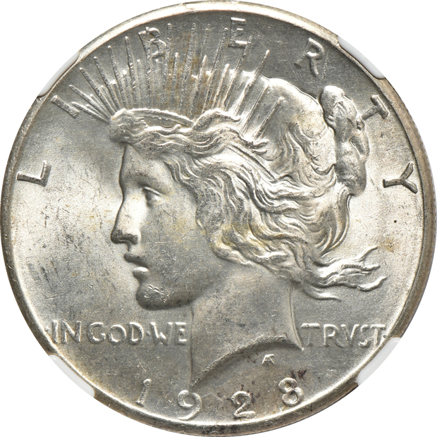 1927-S and 1928, both NGC MS-63 CAC