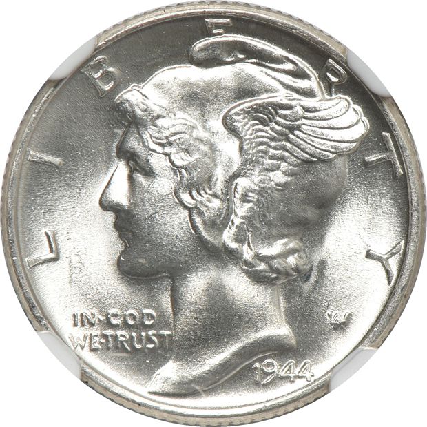 1944 and 1944-S, both NGC MS-67 CAC