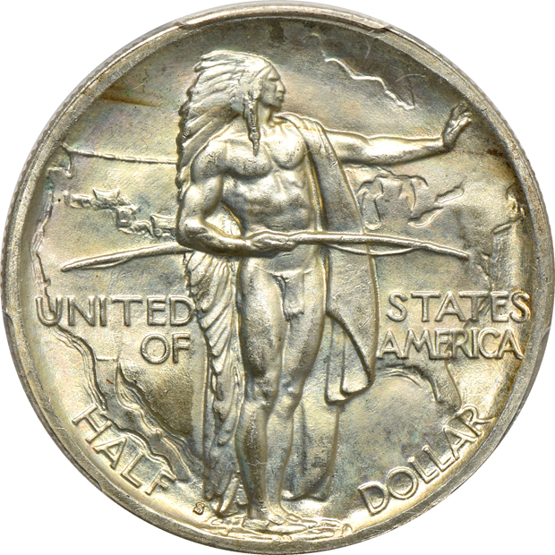 1926 Oregon CAC, 1936 Oregon CAC, and 1938-S Oregon, all PCGS MS-66
