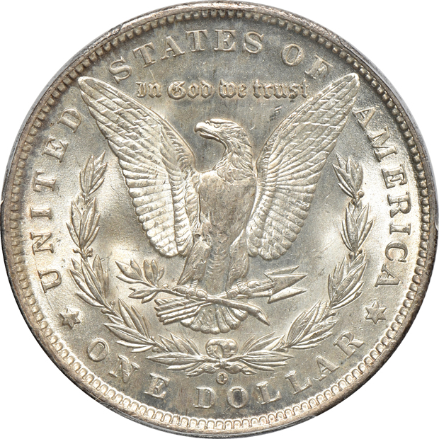 1888-S and 1889-O, both PCGS MS-63 CAC
