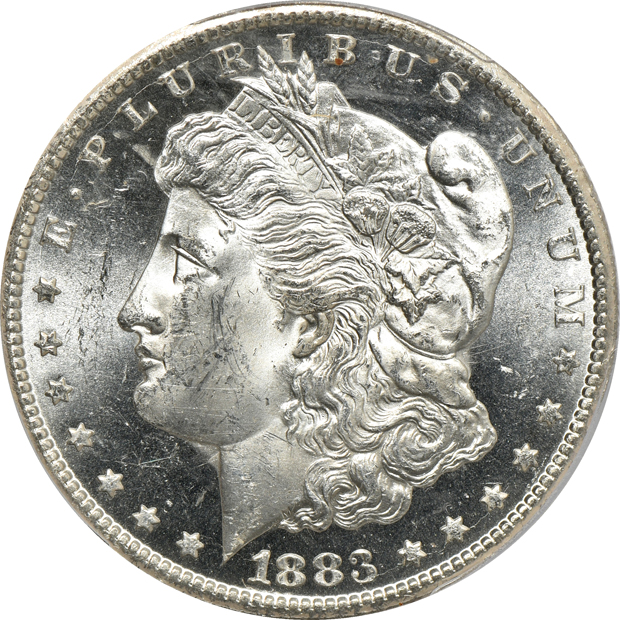 1882-CC and 1883-CC, both PCGS MS-63PL CAC