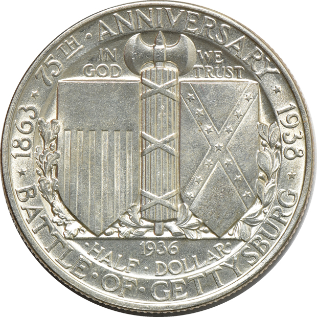 1921 Alabama 2x2 and a 1936 Gettysburg, both UNC detail