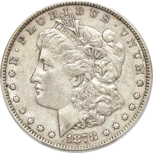 Ten 1878 7TF Reverse of 1878, all PCGS certified
