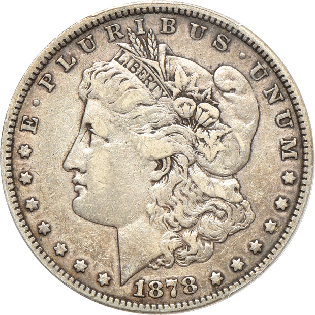 Ten 1878 7TF Reverse of 1878, all PCGS certified