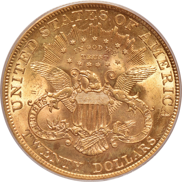 1904 MS-61, 1904 MS-62, and 1904 MS-62, all PCGS (green label)