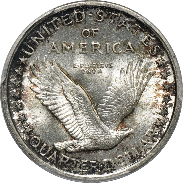 1917 Type 1 MS-65, 1917 Type 1 MS-65FH, and a 1917 Type 1 MS-65FH, all PCGS