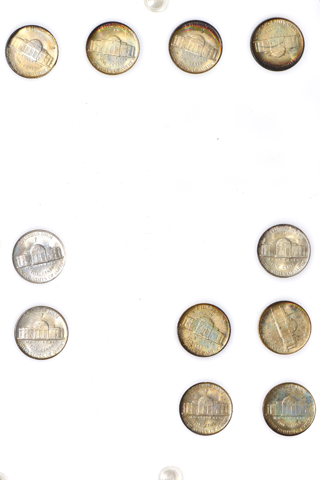Jefferson Wartime nickel set in a Capital Plastics holder