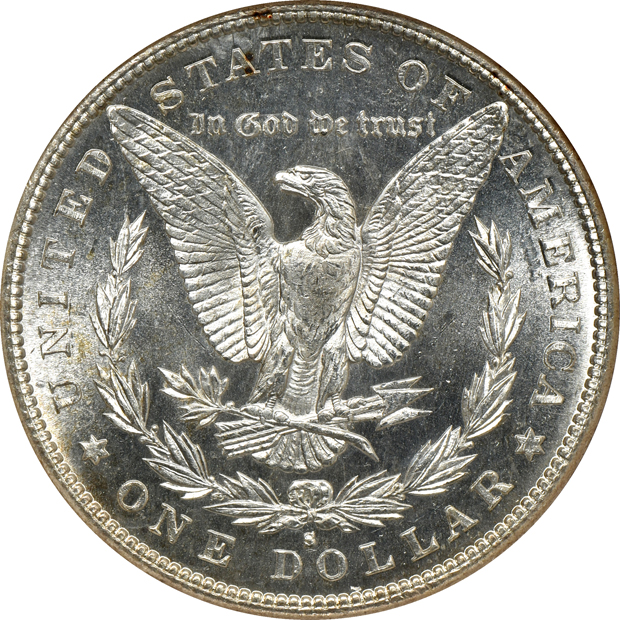 1886-S NGC MS-65 PL