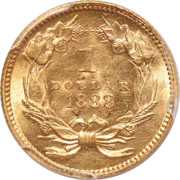 1888 PCGS MS-63 CAC