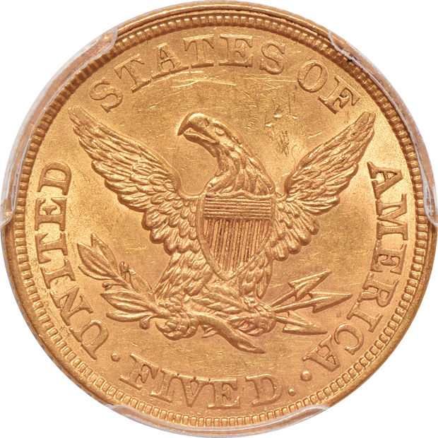 1857 PCGS MS-61