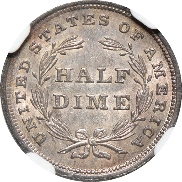 1837 No Stars Large Date NGC MS-65+ CAC