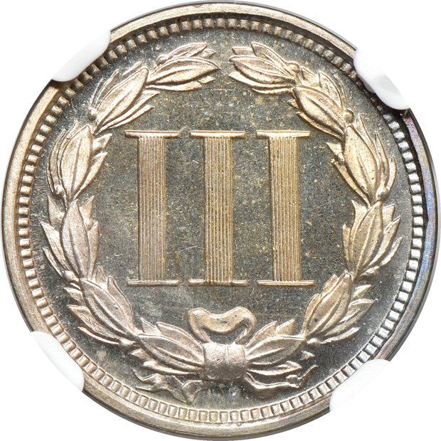 1869 NGC PR-65 CAMEO CAC