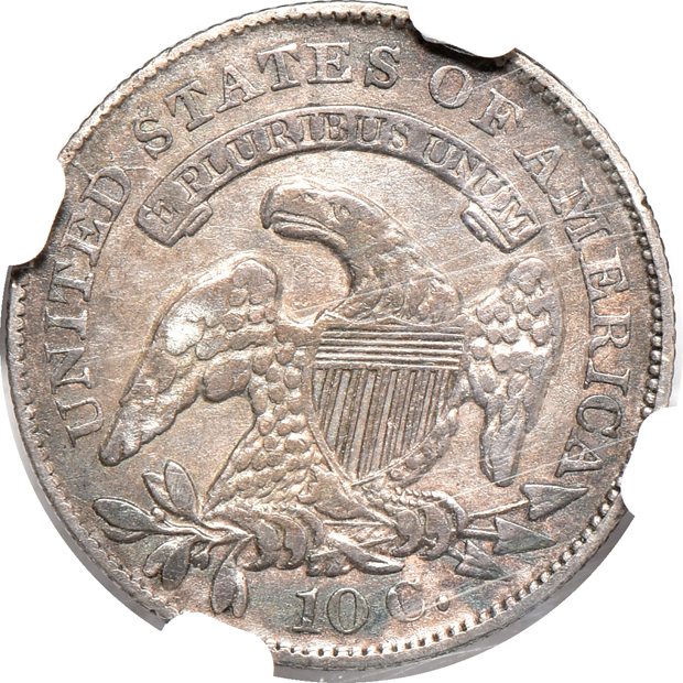 Four 19th century United States type coins certified by NGC